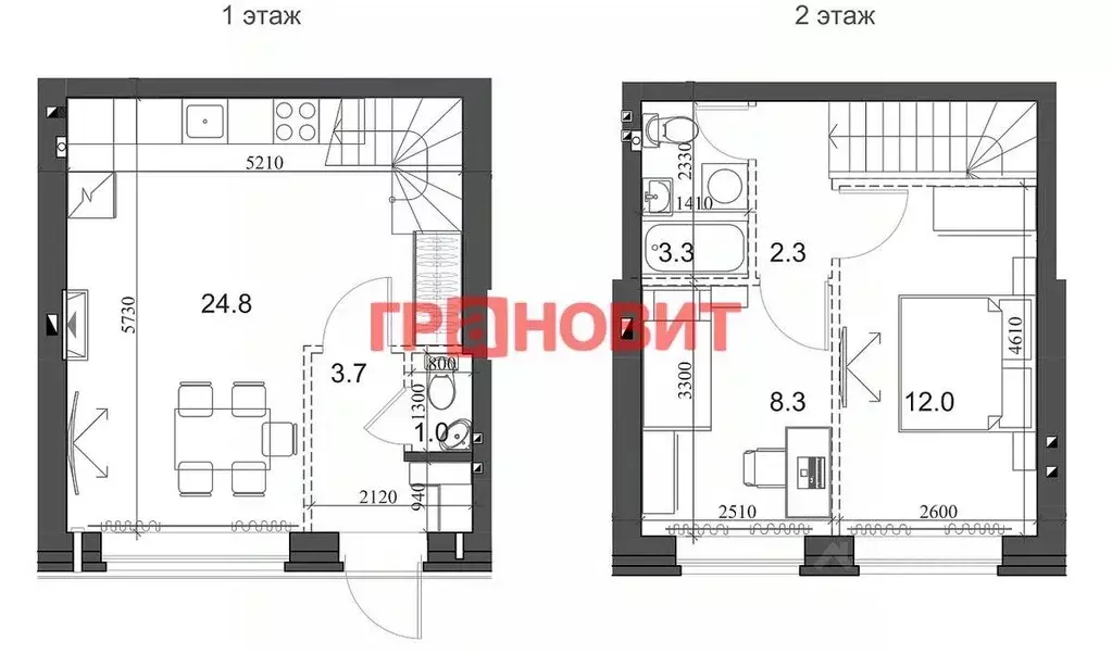 3-к кв. Новосибирская область, Новосибирский район, Мичуринский ... - Фото 1