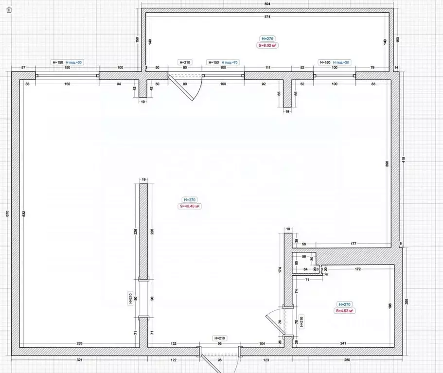 1-к кв. Иркутская область, Иркутск ул. Освобождения, 132 (63.0 м) - Фото 2