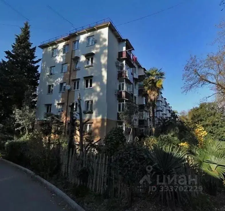 2-к кв. Краснодарский край, Сочи Гагарина мкр, ул. Новоселов (45.0 м) - Фото 1