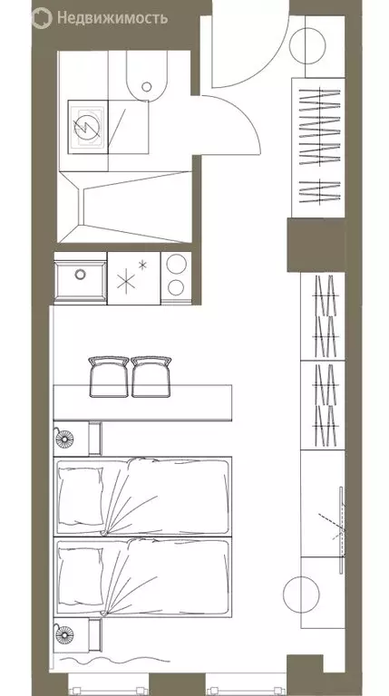 Помещение свободного назначения (22.7 м) - Фото 1