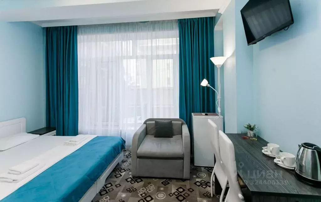 Комната Краснодарский край, Сочи Гагарина мкр,  (19.0 м) - Фото 2