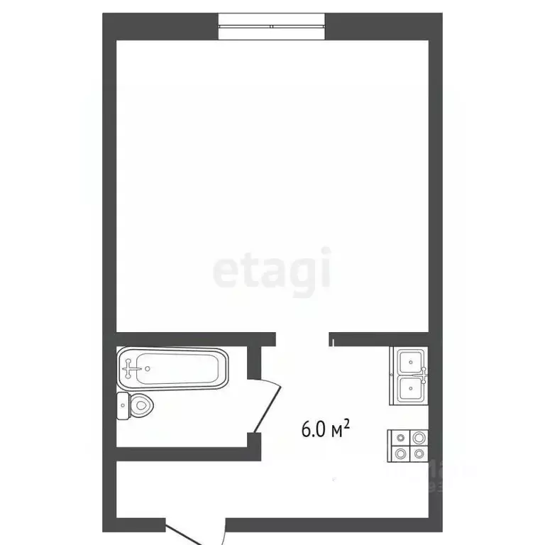 Комната Тюменская область, Тюмень Тульская ул., 11 (18.0 м) - Фото 2
