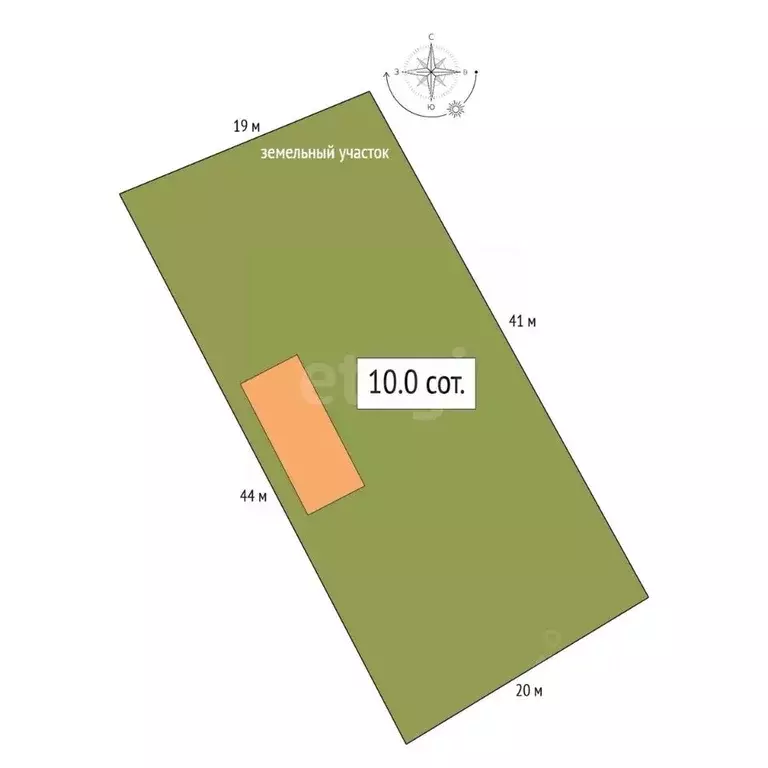 Участок в Алтай, Горно-Алтайск Партизанская ул., 132 (10.0 сот.) - Фото 2