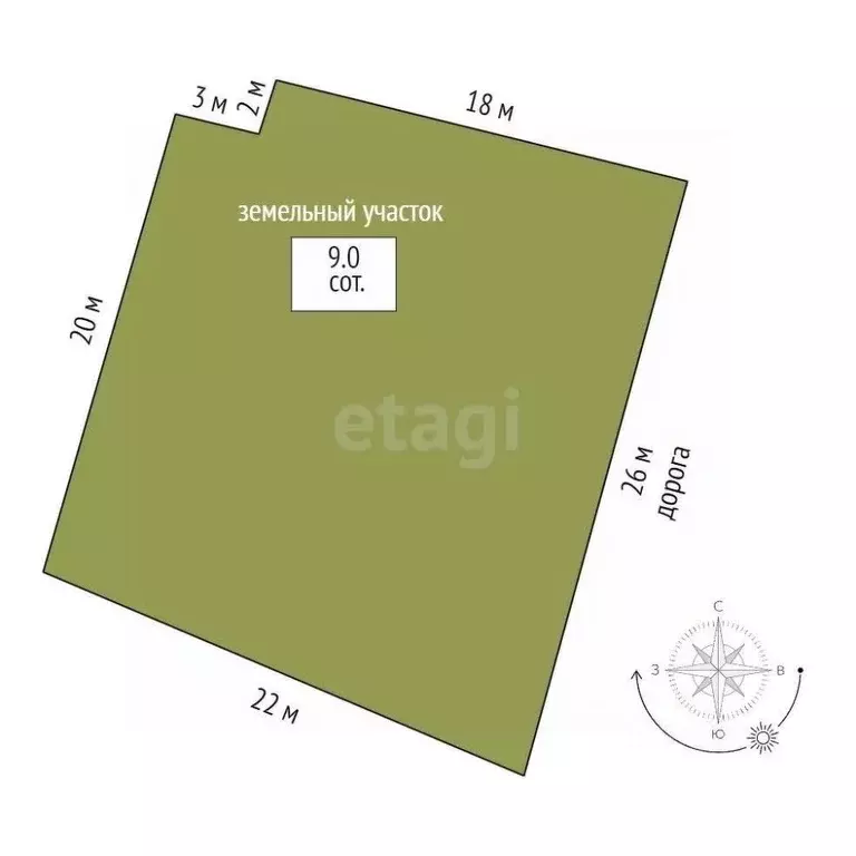 Дом в Крым, Ялта пер. Сосновый, 7 (350 м) - Фото 2