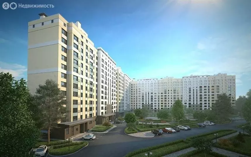 2-комнатная квартира: посёлок городского типа Голубое, ЖК Мелодия ... - Фото 1