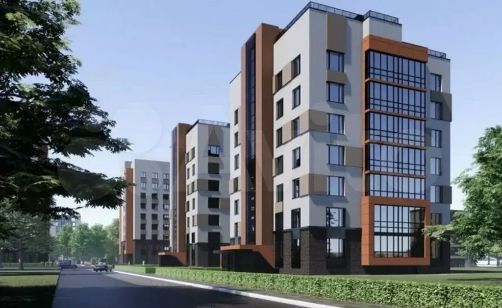 2-к. квартира, 77 м, 2/7 эт. - Фото 0
