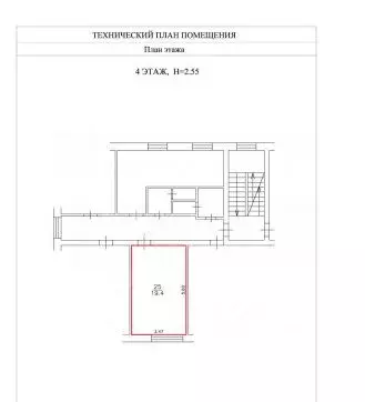 Комната Калининградская область, Калининград Звездная ул., 37 (19.4 м) - Фото 1