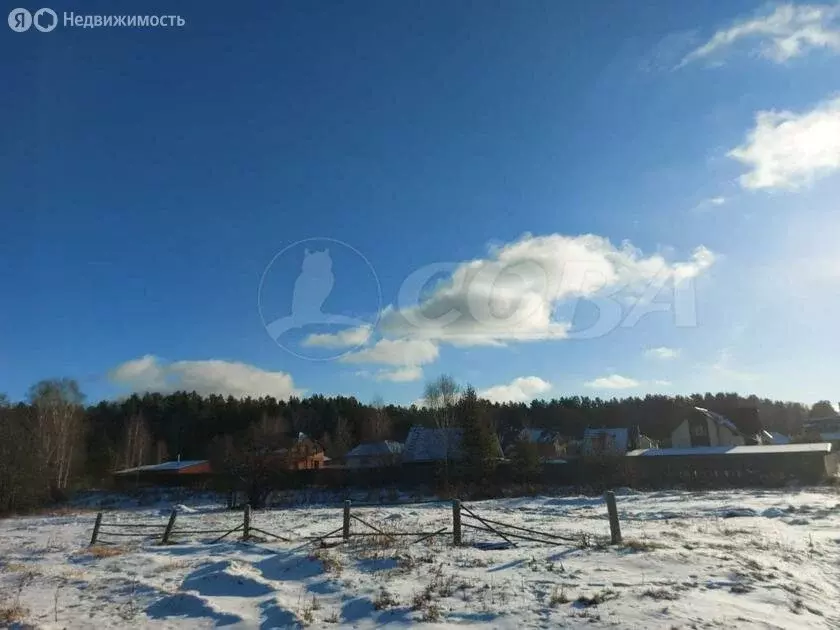 Участок в Тюменский район, село Княжево (13.3 м) - Фото 1