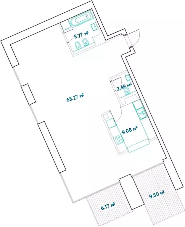 3-к кв. Московская область, Одинцовский городской округ, д. Барвиха ... - Фото 2
