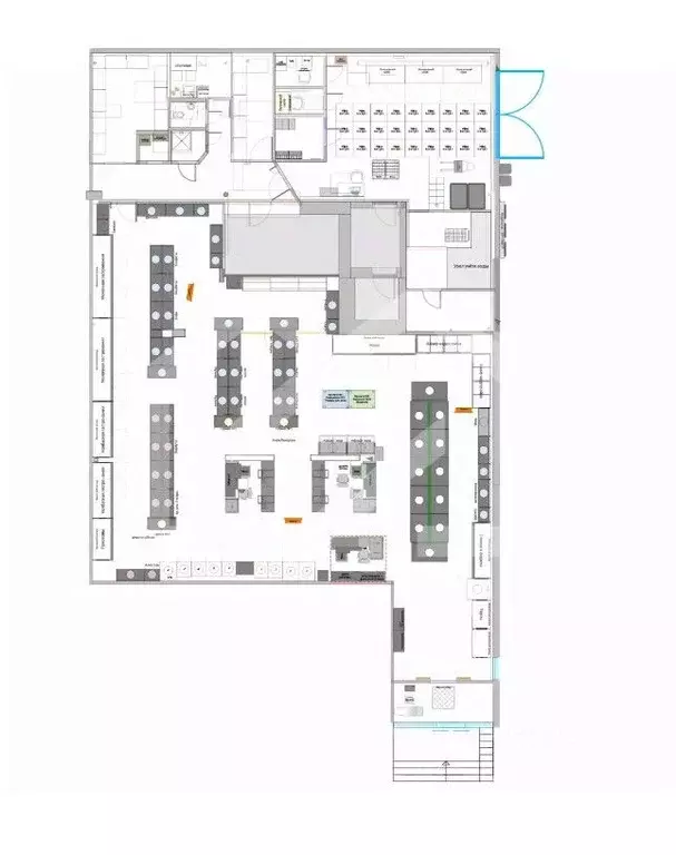 Помещение свободного назначения в Москва Шипиловский проезд, 39К3 (426 ... - Фото 2
