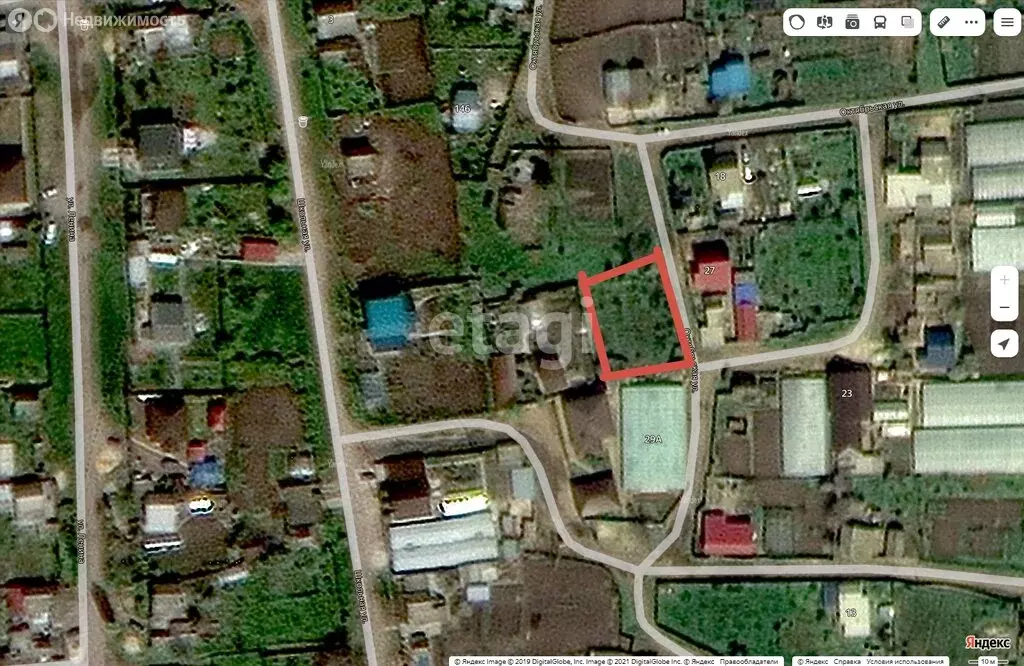 Участок в хутор Закутский, Октябрьская улица (8 м) - Фото 0