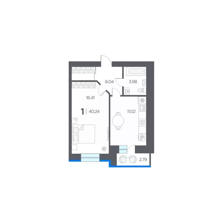 1-к кв. Рязанская область, Рязанский район, Дядьковское с/пос, с. ... - Фото 1