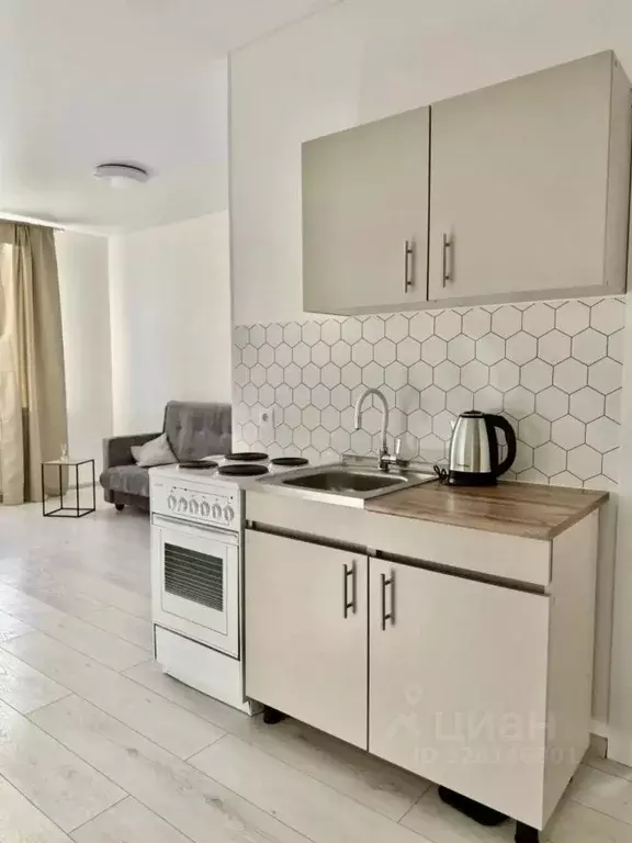 Студия Московская область, Лыткарино 6-й мкр, 15Д (27.1 м) - Фото 1