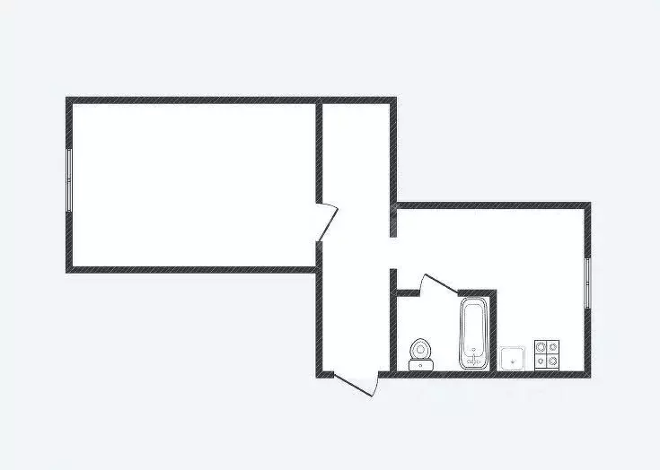 1-к кв. Костромская область, Нерехта ул. Металлистов, 8 (31.9 м) - Фото 2