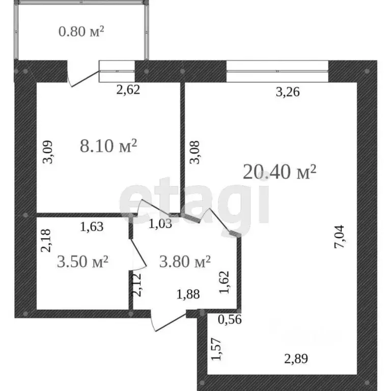 1-к кв. Костромская область, Кострома Панинская ул., 2к1 (35.6 м) - Фото 1