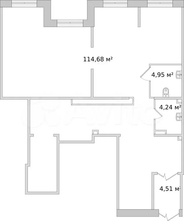 Продам помещение свободного назначения, 128.38 м - Фото 0