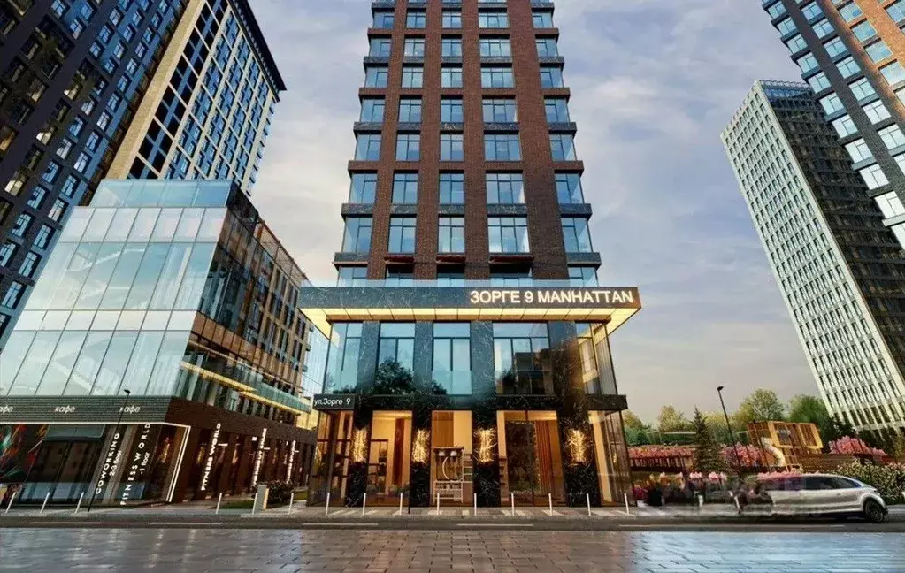 Студия Москва Зорге 9 жилой комплекс, 9Ак6 (29.2 м) - Фото 2