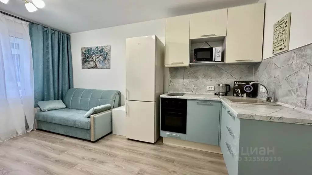 Студия Санкт-Петербург ул. Пахомовская, 12к2 (20.5 м) - Фото 1