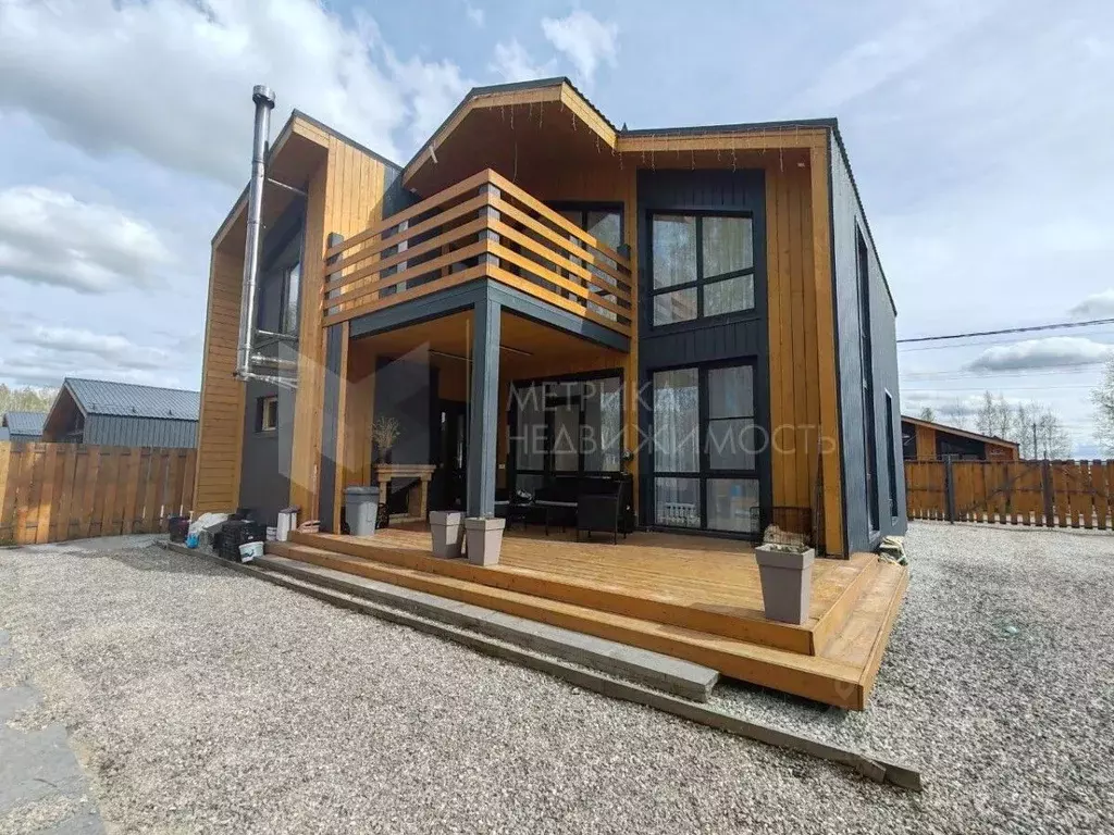 Коттедж в Тюменская область, Тюменский район, с. Перевалово ул. ... - Фото 1