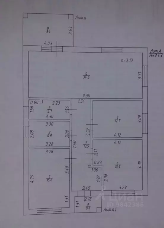 Дом в Татарстан, Лаишевский район, Сокуровское с/пос, д. Обухово ул. ... - Фото 2