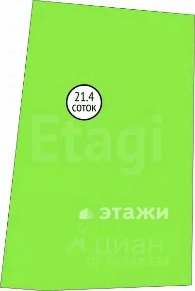 Участок в Свердловская область, Тугулым пгт ул. Советская, 91 (21.4 ... - Фото 1