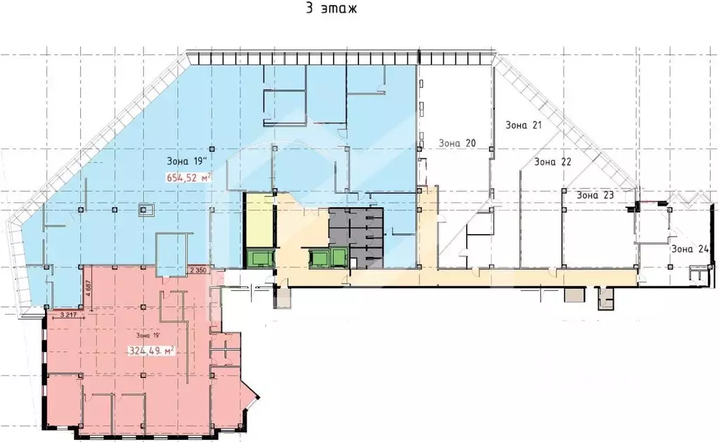 Помещение свободного назначения в Москва просп. Мира, 33к1 (357 м) - Фото 2