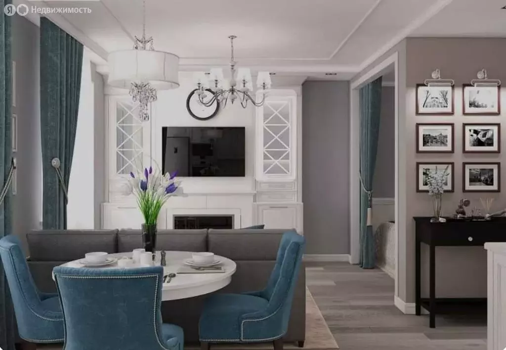 1-комнатная квартира: Хабаровск, улица Салтыкова-Щедрина, 1 (46.3 м) - Фото 2