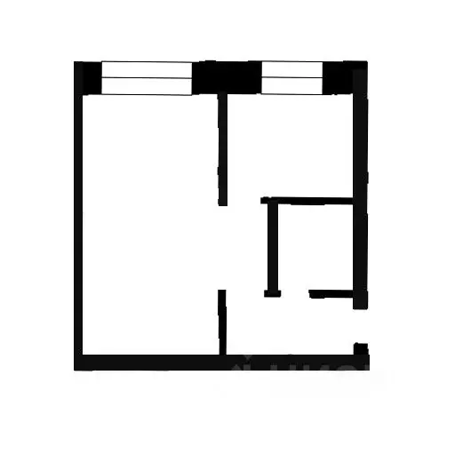 1-к кв. челябинская область, челябинск ул. овчинникова, 15а (32.3 м) - Фото 1