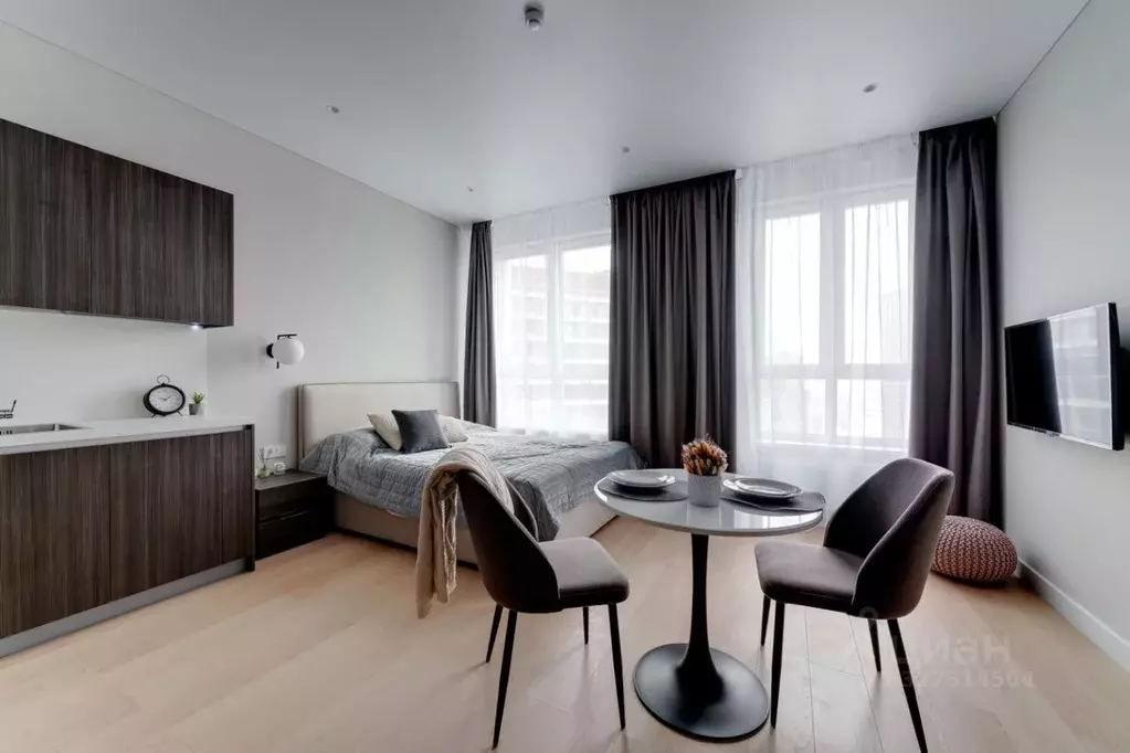 Студия Москва Шелепихинская наб., 34к4 (34.0 м) - Фото 0