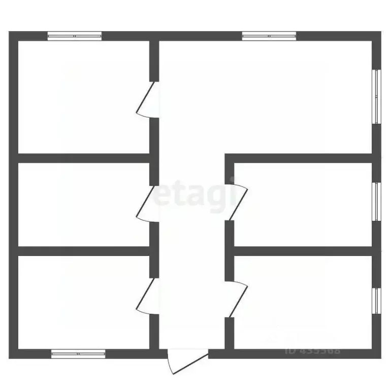 Дом в Белгородская область, Волоконовский район, с. Ютановка ул. Мира, ... - Фото 2