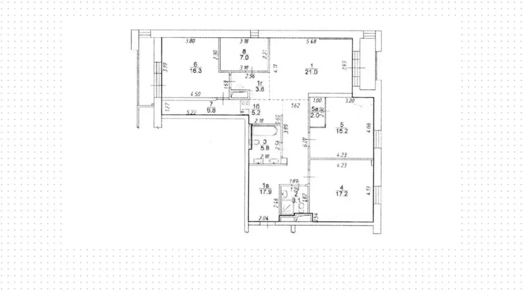 4-к кв. Москва ул. Хамовнический Вал, 36 (130.0 м) - Фото 1