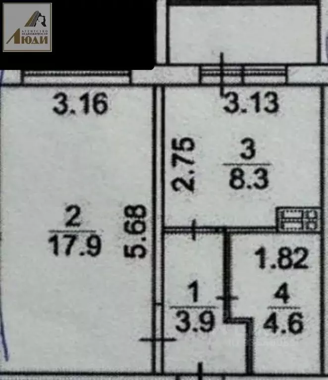 1-к кв. Новосибирская область, Новосибирск Степная ул., 262Б (34.7 м) - Фото 1