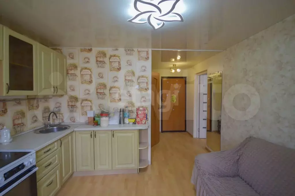1-к. квартира, 30 м, 2/9 эт. - Фото 1