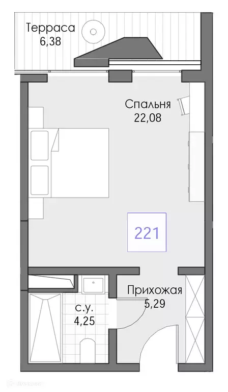 Продаётся 5-к квартира, 38 м - Фото 0