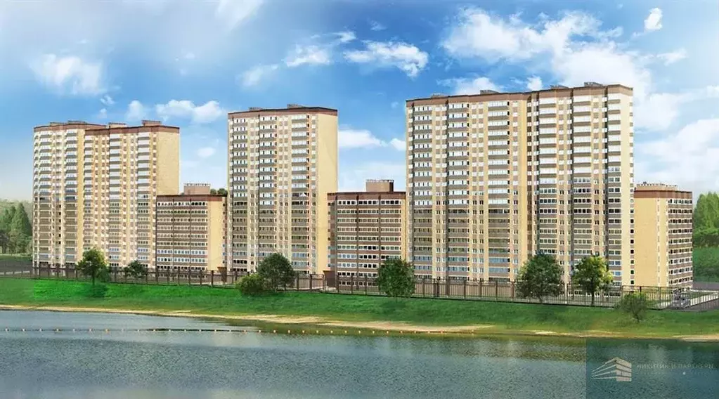 2-к. квартира, 61,4 м, 12/20 эт. - Фото 1