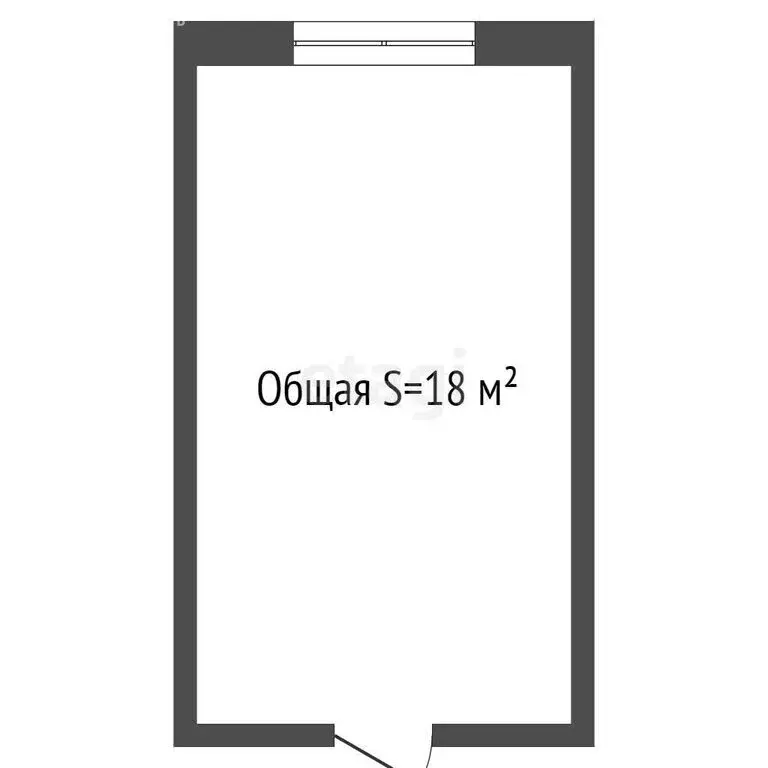 1к в -комнатной квартире (18 м) - Фото 1