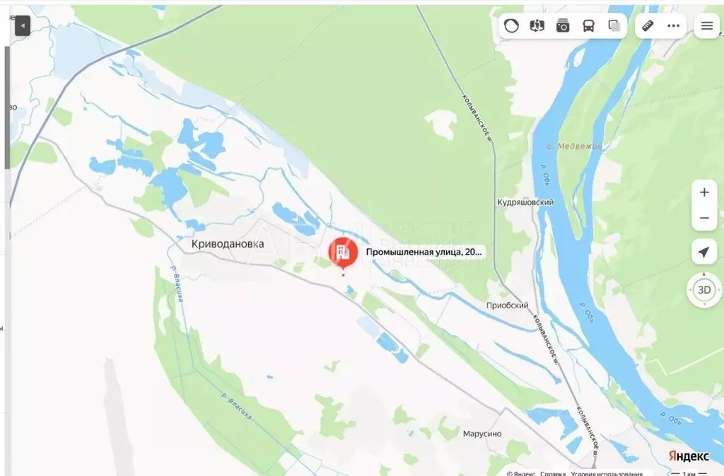 Склад в Новосибирская область, Новосибирский район, Криводановский ... - Фото 1