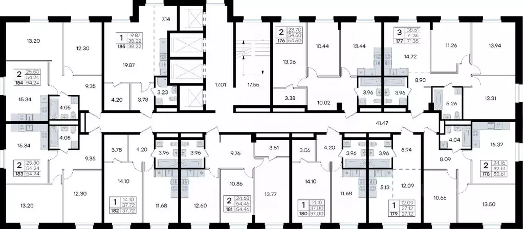 2-к кв. Приморский край, Владивосток ул. Тухачевского, 80 (54.24 м) - Фото 2
