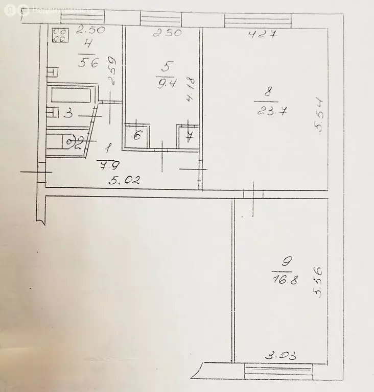 3-комнатная квартира: Великий Новгород, Западный район, улица Свободы, ... - Фото 2