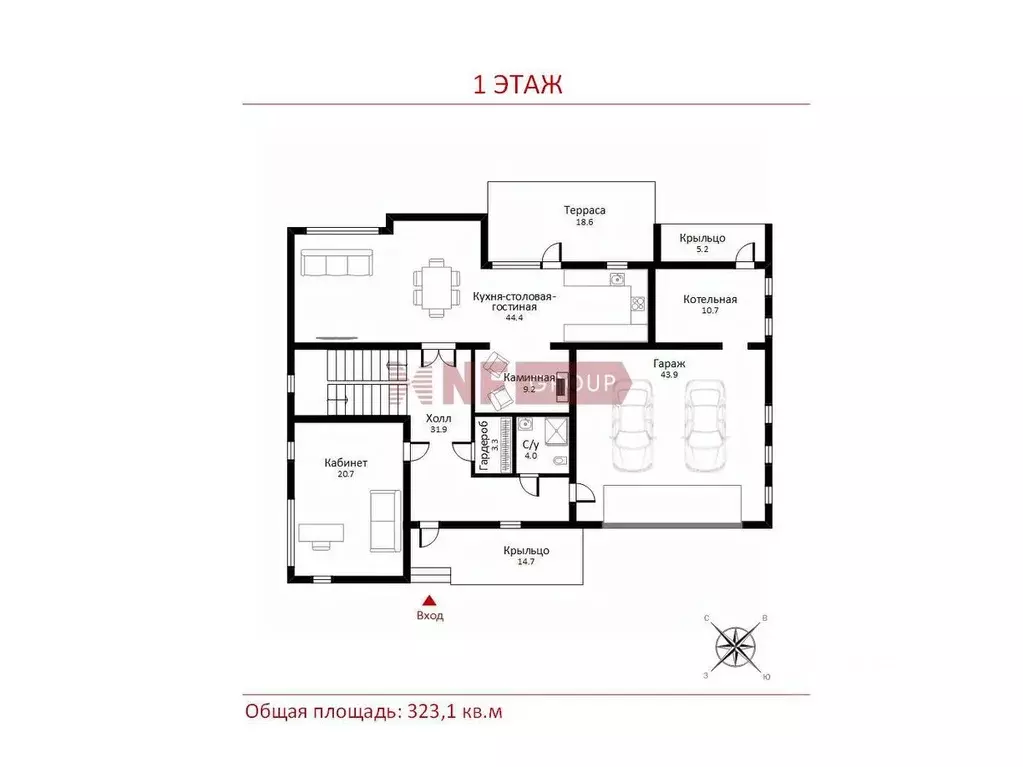 Коттедж в Москва Крекшино кп, ул. Клубничная, 132 (323 м) - Фото 2