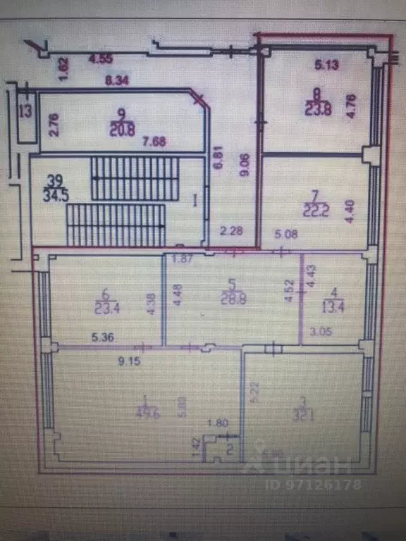 Помещение свободного назначения в Москва Цветной бул., 30С1 (225 м) - Фото 1