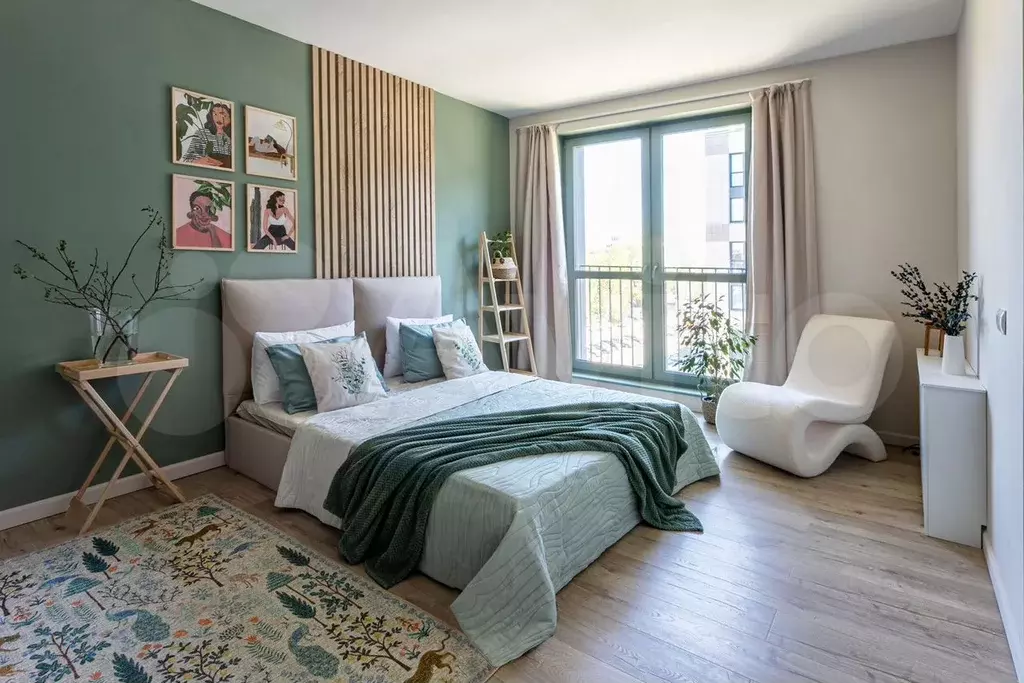 1-к. квартира, 60 м, 6/8 эт. - Фото 1