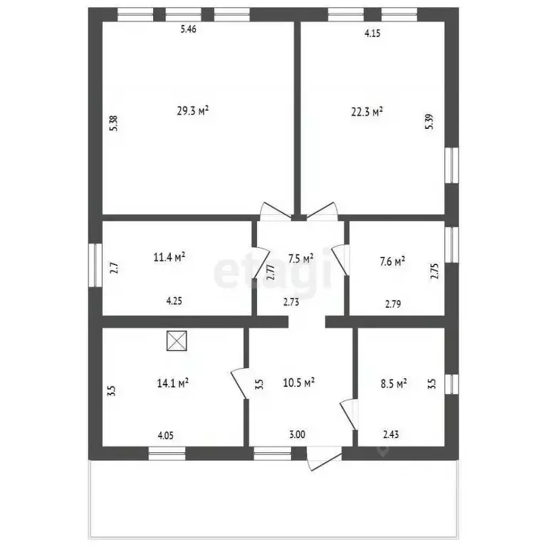 Дом в Тюменская область, Тюмень ул. Спорта (112 м) - Фото 2