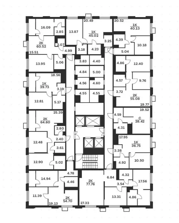 1-к кв. Тульская область, Тула ул. Академика Насоновой, 18 (36.75 м) - Фото 2