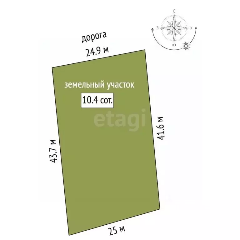 Участок в Севастополь с. Новобобровка, ул. Гористая (10.0 сот.) - Фото 2