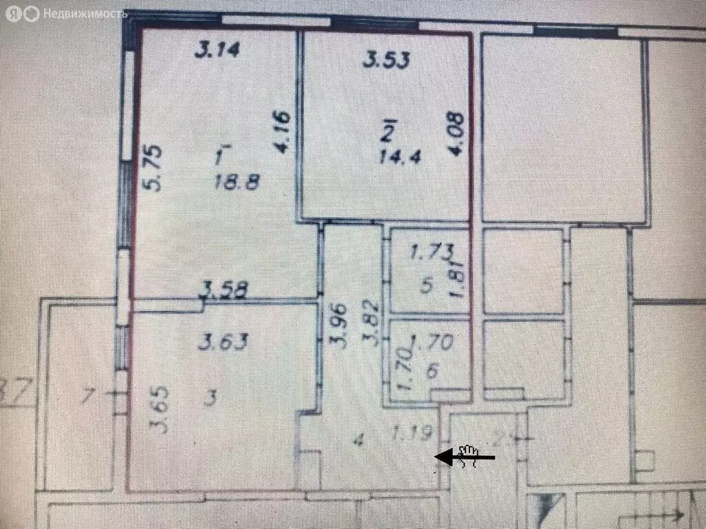 2-комнатная квартира: Екатеринбург, улица Краснолесья, 161 (60.8 м) - Фото 1