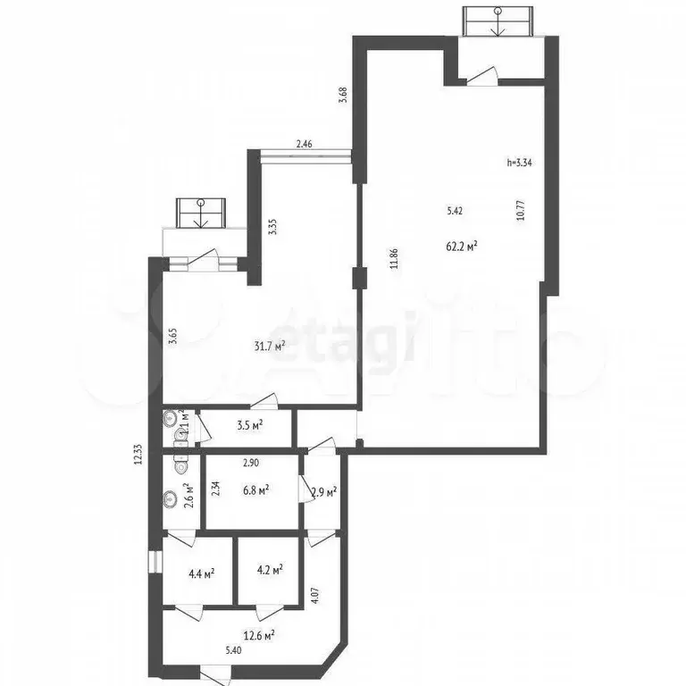Продам помещение свободного назначения, 133 м - Фото 0