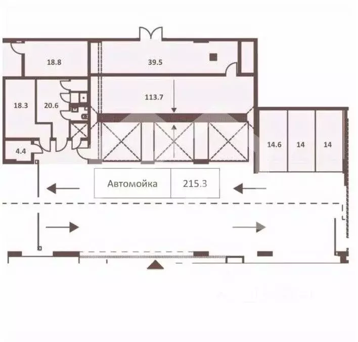 Помещение свободного назначения в Москва Дербеневская ул., 20А (230 м) - Фото 2