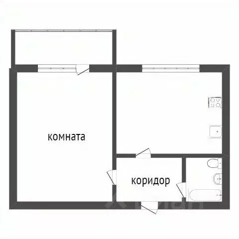 1-к кв. Белгородская область, Белгород ул. Челюскинцев, 58бк2 (36.0 м) - Фото 1