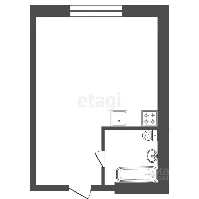 Комната Красноярский край, Красноярск Зеленая Роща мкр, ул. Воронова, ... - Фото 2